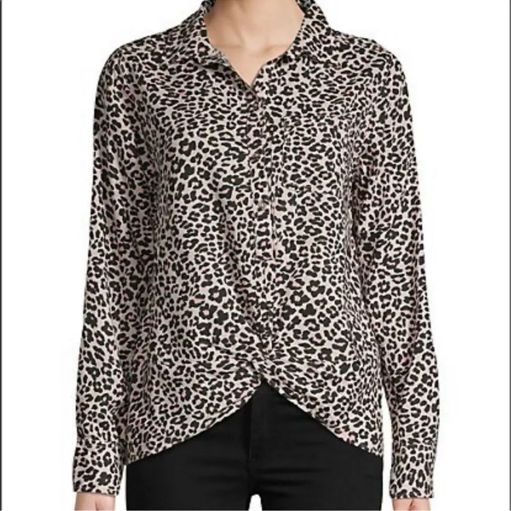 C&C California Leopard Print Top
